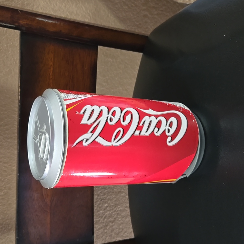 Coca Cola Coaster in a can